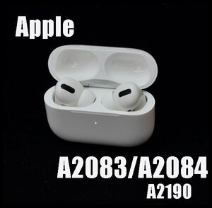  Apple AirPods Pro ワイヤレスイヤホン 充電ケース付 A2083 A2084 A2190 エアポッズプロ