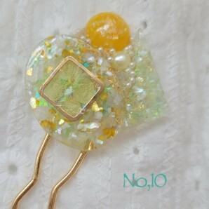 No,10　ハンドメイド　かんざし