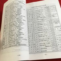 Y35-011 '94 教育本部メモ 北海道スキー連盟 名簿 組織及び業務分担 加盟団体住所録 SAJ ・SAH公認スキー学校一覧表 事業・行事一覧表_画像4