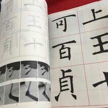 Y35-145 孟法師碑 書道技法講座 29 楷書 遂良 金田心象編 二玄社 昭和55年発行 目次不明 用筆法 習字 漢字 書き方 コツ 持ち方 など_画像3