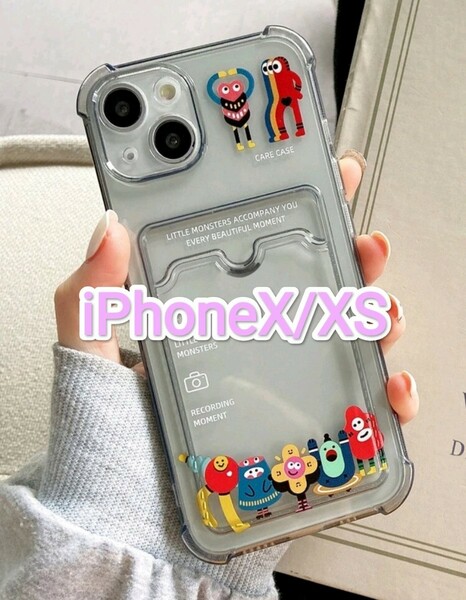iPhoneX/XS　ロボット　カラフル　可愛い　ｶﾜ(・∀・)ｲｲ!!　iPhoneケース