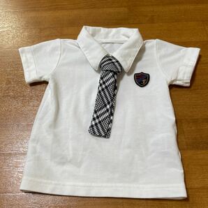 フォーマル 半袖シャツ　90サイズ　乳児　