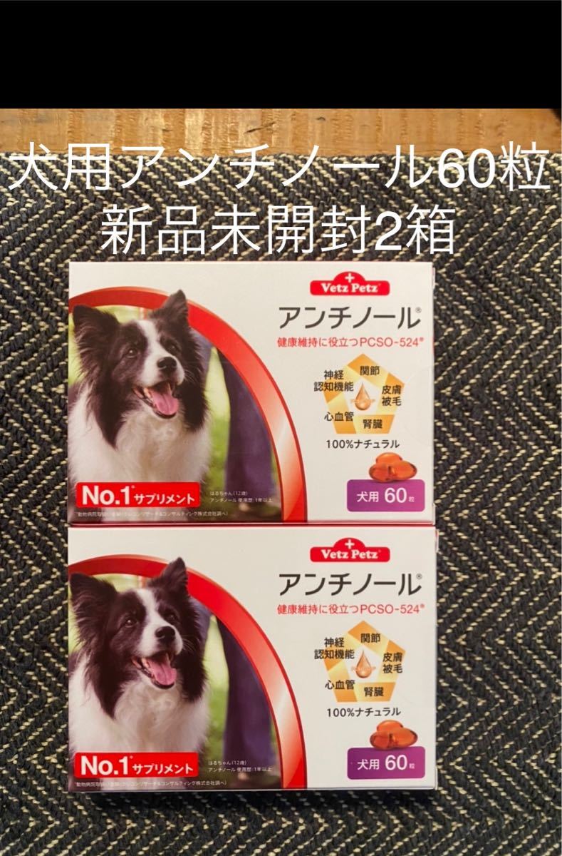PayPayフリマ｜アンチノール 犬用 90粒 2箱セット