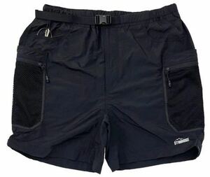 送料無料 L 新品 STABRIDGE GRIP SWANY INNER CITY EXPLORER SHORTS 2 OREO the apartment アパートメント スタブリッジ Black ブラック 黒