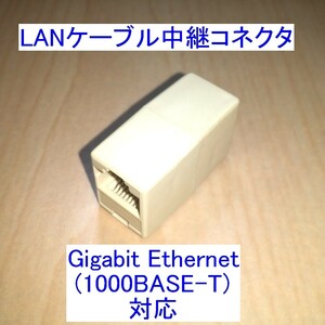 LANケーブル(Ethernet)中継コネクタ/アダプタ Gigabit対応
