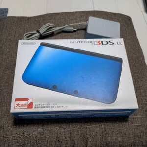 【美品】ニンテンドー3DS LL ブルー×ブラック ACアダプタセット