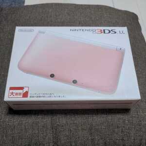 【未使用品】ニンテンドー3DS LL ピンク×ホワイト
