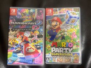 Switch マリオカート8 デラックス マリオパーティ スーパースターズ 2本セット