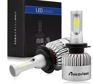  Autofeel【正規品】 ヘッドライト LED H7 6500K DC9V-32V LEDチップ搭載モデル 放熱ファン付き 5年保証 車検対応