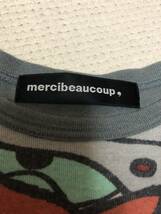 大幅値下げ期間限定価格売切中古品mercibeaucoupメルシーボークー(ブリブリ座右衛門)Tシャツ!マニア必見！早い者勝ち!_画像3