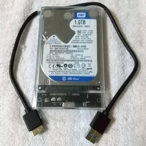 3079h★プレステ系・旧nasne用に調整★ケース新品★高速USB3.0対応1000GB1TBポータブル型外付HDD★調整対応