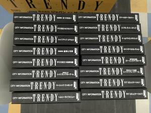 #VHS CITY INFORMATION TRENDY 16 pcs set unused Japan ob The world 