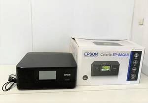 EPSON/エプソン A4インクジェット複合機 カラリオ EP-880AB ブラック