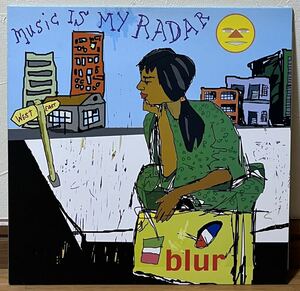 【 Blur Music Is My Radar 】12” Vinyl ブラー Brit Pop Graham Coxon ゴリラズ Gorillaz デーモン・アルバーン Damon Albarn Afrobeat