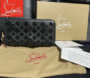 2020年国内正規店にて購入♪Christian Louboutin クリスチャンルブタン パネトーネ ラウンドファスナー長財布 1175153 定価11万円