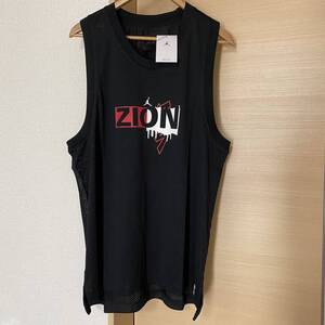新品 NIKE 2XLサイズ DX6583 タンクトップ ナイキ ジョーダン バスケ ノースリーブ ブラック スポーツ ウェア メンズ 送料無料 送料込