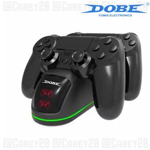 PS4 コントローラー充電器 置き型 充電スタンド 新品未開封 2台同時 デュアルチャージャー PlayStation4 DOBE