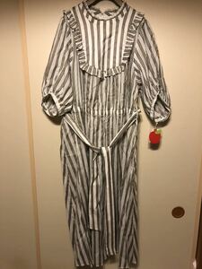  не использовался * Franche Lippee * yoke .... maxi One-piece большой размер 3L15 номер FL5