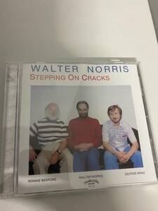 新入荷中古JAZZ CD♪ナイスjazzトリオ作品♪Stepping On Cracks/Walter Norris♪
