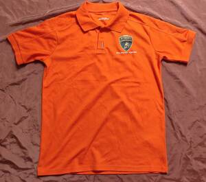 Lamborghini ランボルギーニ squrdra corse オフィシャル polo シャツ L 希少