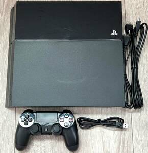 〈ver7.00・動作確認済み〉PS4 PlayStation4 本体 CUH-1000A 500GB ジェットブラック プレイステーション