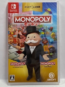 【SWITCH】 未開封新品 モノポリー MONOPOLY /モノポリー マッドネス 2つのゲームを収録
