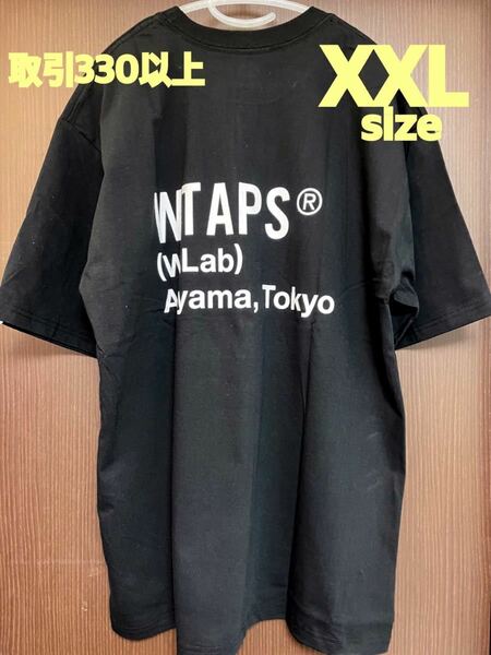 WTAPS W_Lab 青山限定 TEE BLACK XXLサイズ ダブルタップス ラボ限定 青山WTAPS_Lab.限定 Tシャツ LOCKER ACADEMY STANDART RANSOM