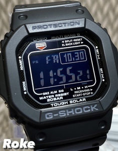 新品 G-SHOCK Gショック ジーショック カシオ CASIO 正規品 電波ソーラー デジタル 腕時計 ブラック 電波ソーラー腕時計 多機能腕時計