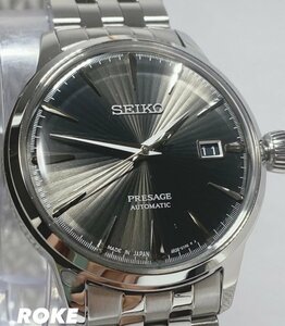 新品 セイコー SEIKO 日本製 自動巻き腕時計 PRESAGE プレザージュ 自動巻き バックスケルトン ビックケース メイドインジャパン SRPE17J1