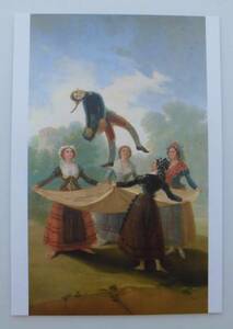 ポストカード ゴヤ Goya 人形 わら人形 The Puppet (The Straw Manikin, El Pelete) 1791～92年 プラド美術館 Museo del Prado