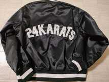 サイズ：M　　トゥエンティフォーカラッツ 24カラッツ 24karats Reversible Varsity Jacket スタジャン ジャケット ブルゾン リバーシブル_画像7