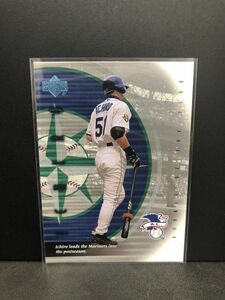 2001 Upper Deck #28 Ichiro Rookie of The Year イチロー ルーキー カード MLB Seattle Mariners 鈴木一郎 non auto検:大谷翔平 Ohtani