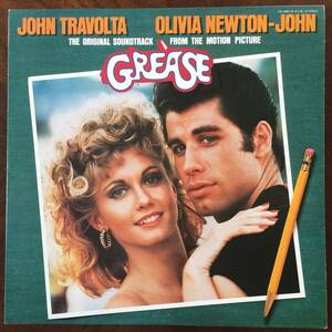 [ LP record : ]GREASE grease original soundtrack John * tiger borutaoli Via * new ton John 