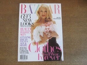 2208MK●洋雑誌「HARPER'S BAZAAR US アメリカ版ハーパース・バザー」2005.6●レネー・ゼルウィガー/ユベール・ド・ジバンシィ