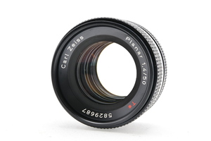 CONTAX Carl Zeiss Planar 50mm F1.4 T* AEJ Y/Cマウント コンタックス MF一眼交換レンズ 大口径 標準単焦点レンズ ■02479