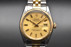 ROLEX DATEJUST Ref 16013 Cal 3035 ロレックス デイトジャスト1978年製 コンビ トリチウム メンズ 自動巻き 腕時計 ■02879