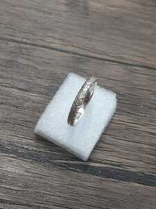  Vintage оригинальный серебряный кольцо оригинальный серебряный печать 15 номер 