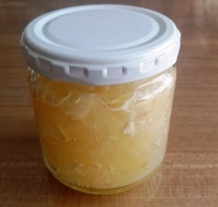 ジャム（手作りジャム）　　りんごジャム　２００ｇ　　低糖度、保存料なし 　