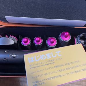 Dyson Airwrap Volume+Shape HS01VNSFN (ニッケル/フューシャ)