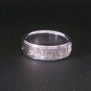  as good as new beautiful goods PINKY&DIANNE Pinky and Diane silver 925 ring ring 8 number 6.2g.