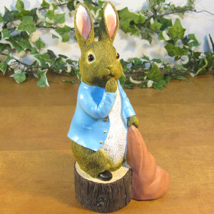  Peter Rabbit. ornament ... ornament Peter scarf rabbit figure ba knee objet d'art garden veranda art 