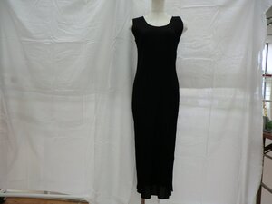 【PLEATS PLEASE】 プリーツプリーズ イッセイミヤケ レディース ノースリーブワンピース ブラック サイズ1 SY03-G38