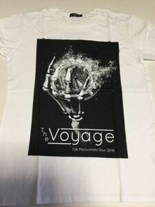 Tak Matsumoto 松本孝弘（ B'z ） The　Voyage 半袖Tシャツ ☆Mサイズ☆長期保管・デッドストック・未着用品