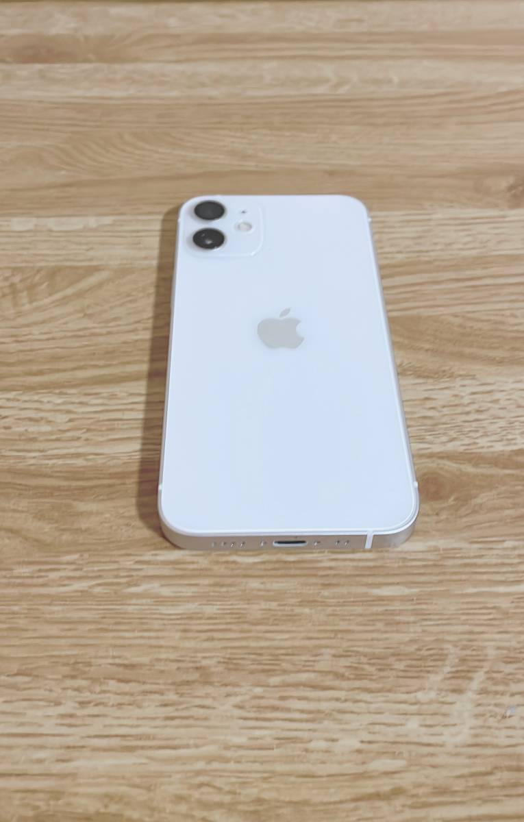 超美品】iPhone12 64GB ホワイトSIMフリー バッテリー99%【即日発送