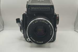 【希少】Mamiya M645 1000S 中判カメラ 1:2.8 f=80mm レンズセット マミヤ フィルムカメラ