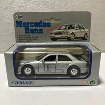 激レア絶版希少！WELLY／ウェリー！Mercedes Benz コレクション！AMG MERCEDES ＣーCLASS！ダイキャストミニカー！1/36スケール！当時物！_画像1