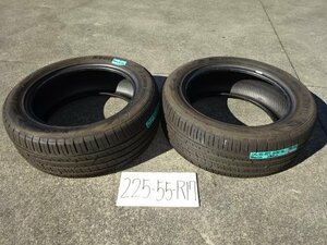 タイヤ　Neolin　NeoSport　225 55 R17 101W　2本　3～4分山位　2021年製