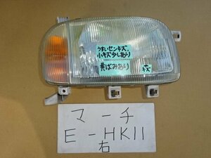 マーチ　8年　E-HK11　K11　右ライト　ICHIKOH　1457R