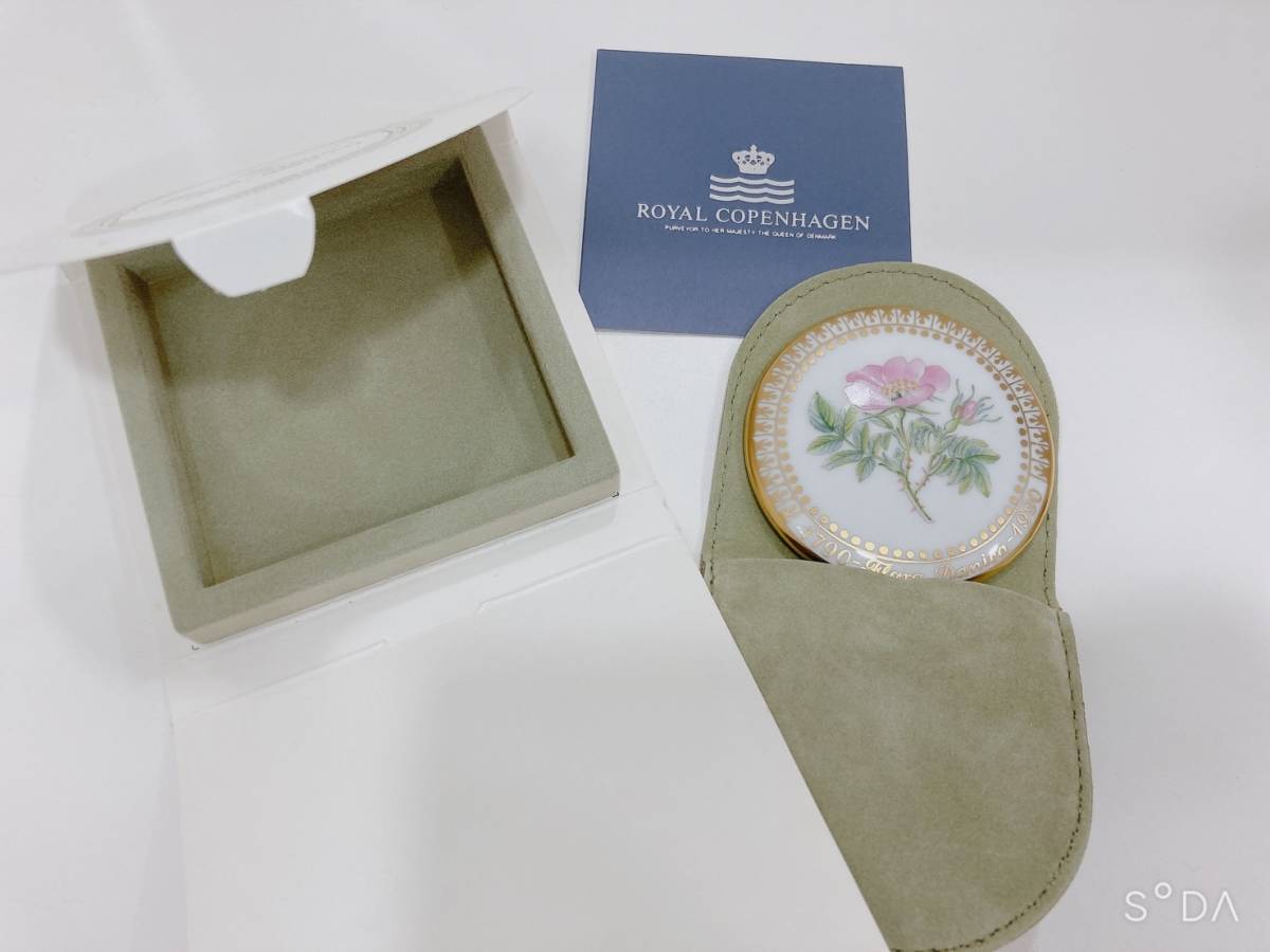 未使用】ロイヤルコペンハーゲン/ROYAL COPENHAGEN ハンドミラー-