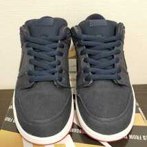 美品 LEVI’S × NIKE DUNK LOW PRO SB DARK OBSIDIAN US9.5 27.5cm リーバイス ナイキ ダンク 靴　スニーカー　レア デニム　BLUE DENIME_画像4